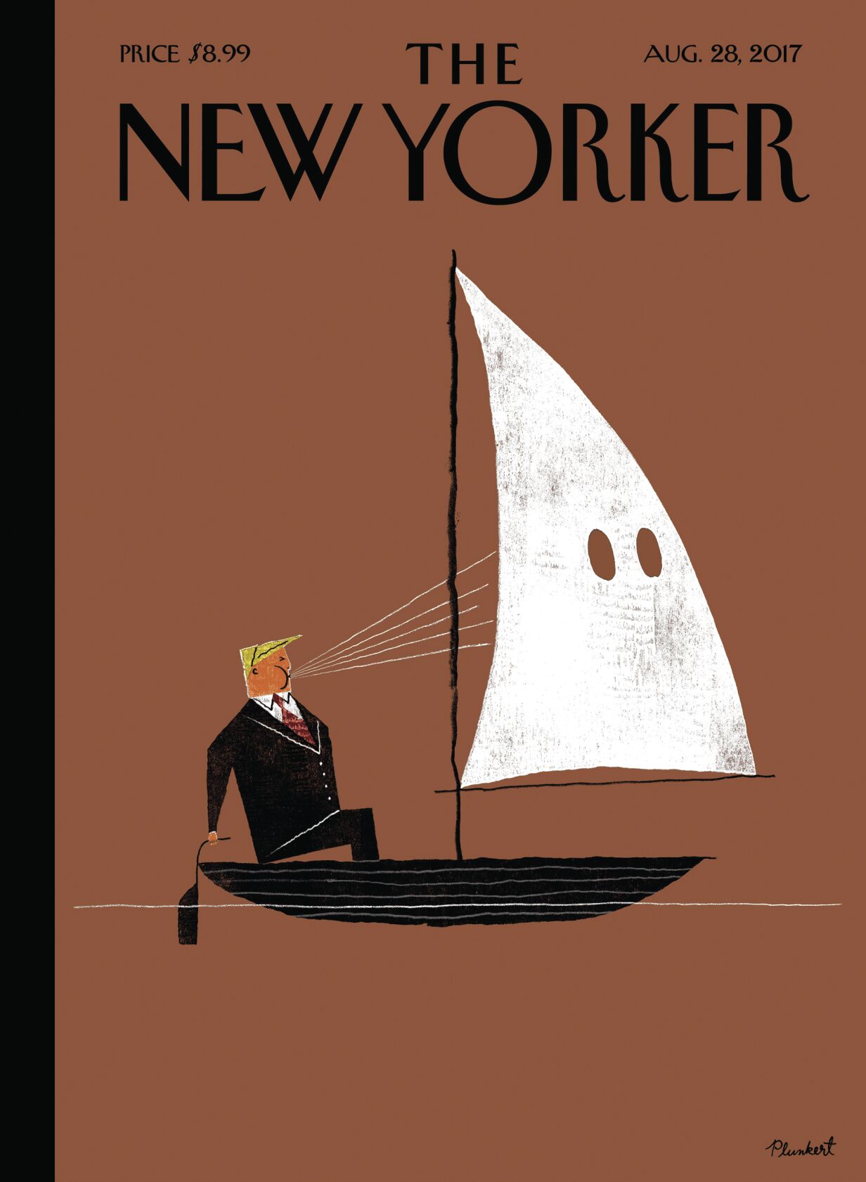 Plunkert, First New Yorker cover